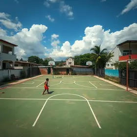 revitalização das quadras do bairro Poção