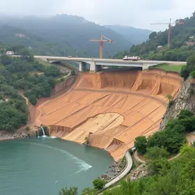 ponte sobre o Córrego Fundo