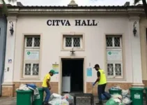 mutirão de limpeza em Cuiabá