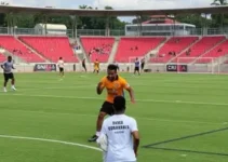 novo campo de futebol