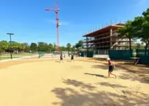 nova quadra de areia